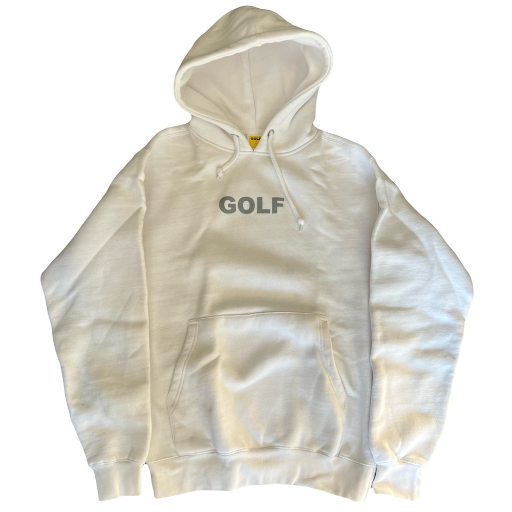 Golf Wang White Relfective Logo Hoodie